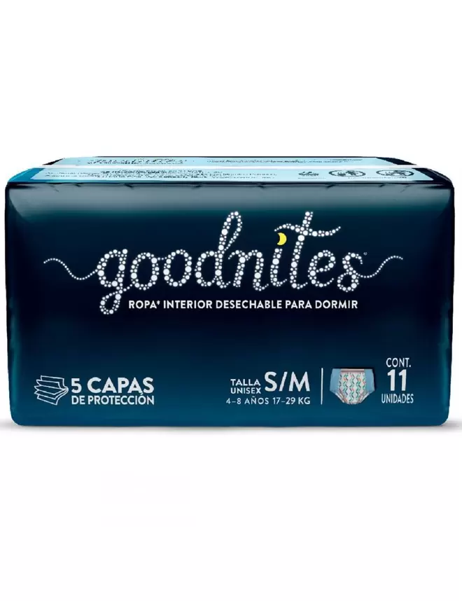 Oferta de Goodnites S-M 17-29 Kg Calzón Entrenador... por $125 en Farmalisto