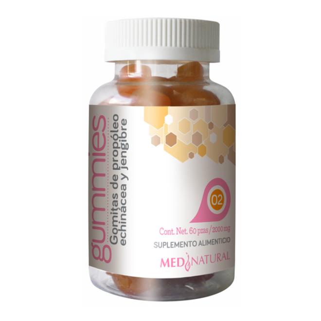 Oferta de Medinatural Gummies Gomitas De Echinacea, Jengibre Y Propoleo G por $212 en Medina Farmadroguería