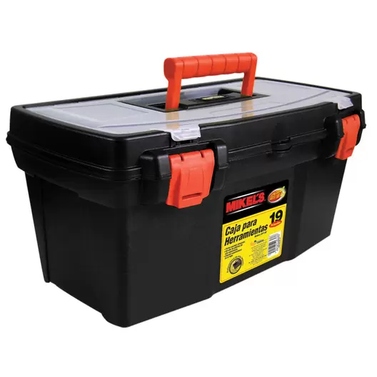 Oferta de CAJA PLASTICA HERRAMIENTAS 19″ por $280.24 en Mikel's