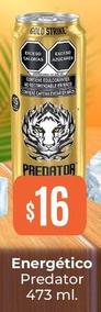 Oferta de Predator - Energético  por $16 en Tiendas Neto
