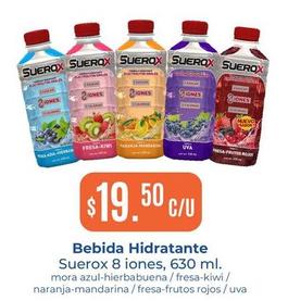Oferta de Suerox - Bebida Hidratante por $19.5 en Tiendas Neto