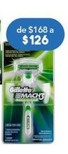 Oferta de Gillette - March 3 Sensitive máquina de afeitar 1 pieza por $126 en Farmacia San Pablo
