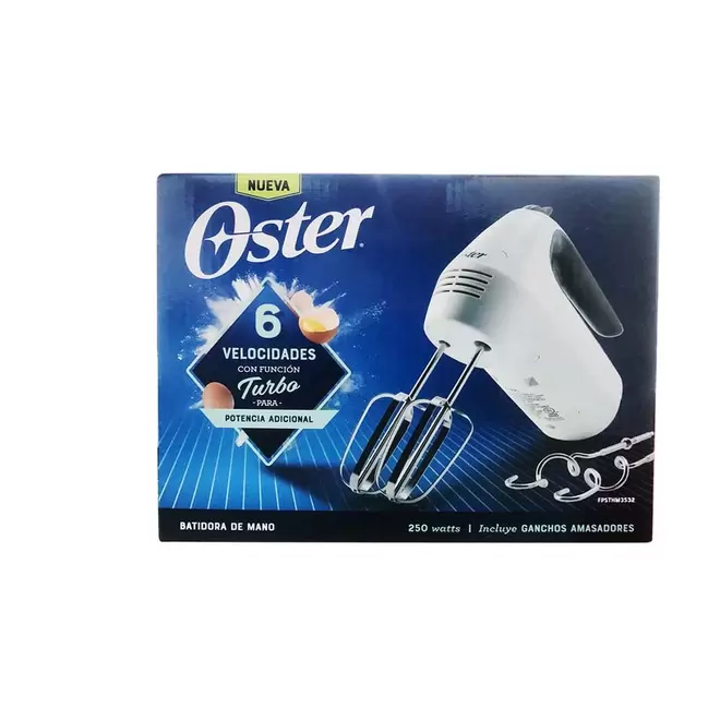 Oferta de Batidora manual blanca 6 vel. Oster por $630 en Veana