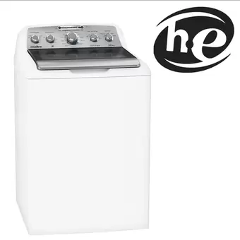 Oferta de Lavadora Automática Aqua Saver Green High Efficiency 22 kg Blanca con Sanitizado Mabe - LMA72215WBAB1 por $12674.16 en Mabe