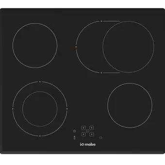 Oferta de Parrilla Vitrocerámica 220 V 60 cm (24 pulgadas) Vidrio Negro IO Mabe - IO614PVI0 por $10399.17 en Mabe