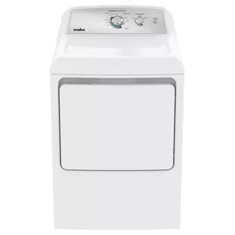 Oferta de Secadora a Gas LP 6.2 cu. ft. Blanca con Sanitizado Mabe - SMG26N5MNBAB0 por $8961.87 en Mabe