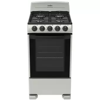 Oferta de Estufa de piso 50 cm Plata Mercury Mabe - EM5032BAPS0 por $4926.89 en Mabe