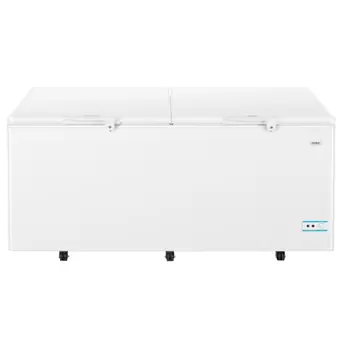 Oferta de Congelador Horizontal 25 cu.ft. Blanco Mabe - CHM25BPL2 por $19524.26 en Mabe