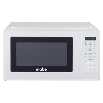 Oferta de Horno de microondas 0.7 pies cúbicos (20 L) 120 V Blanco Mabe - HMM07BB por $1386.21 en Mabe