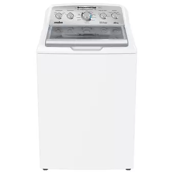 Oferta de Lavadora Automática Aqua Saver Green 20 kg Blanca con Sanitizado Mabe - LMA70215WBAB0 por $11849.05 en Mabe