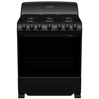 Oferta de Estufa de Piso 76 cm (30 pulgadas) Negra Mabe - EM7620BAPN2 por $6067.17 en Mabe