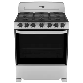 Oferta de Estufa de Piso 76 cm (30 pulgadas) Plata Mercury IEM - EI3020BAPS1 por $5697.2 en Mabe