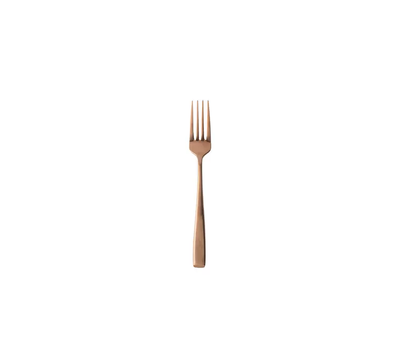 Oferta de Tenedor para ensalada Arista - Cobre por $89 en Gaia Design