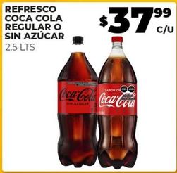 Oferta de Coca Cola por $37.99 en Merco