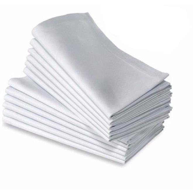 Oferta de Servilleta Blanco 50X50Cm por $77.4 en Perfect Home