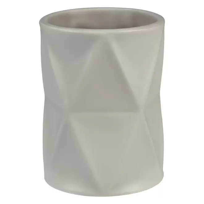 Oferta de Vaso Triángulo de Cerámica – Natural por $294.5 en Perfect Home