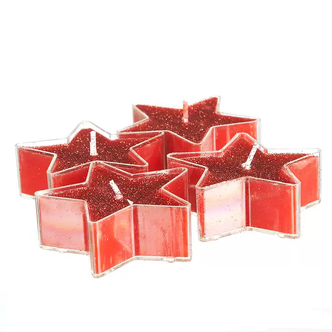 Oferta de Set Velas Estrella Rojas Ws23 por $83.4 en Perfect Home