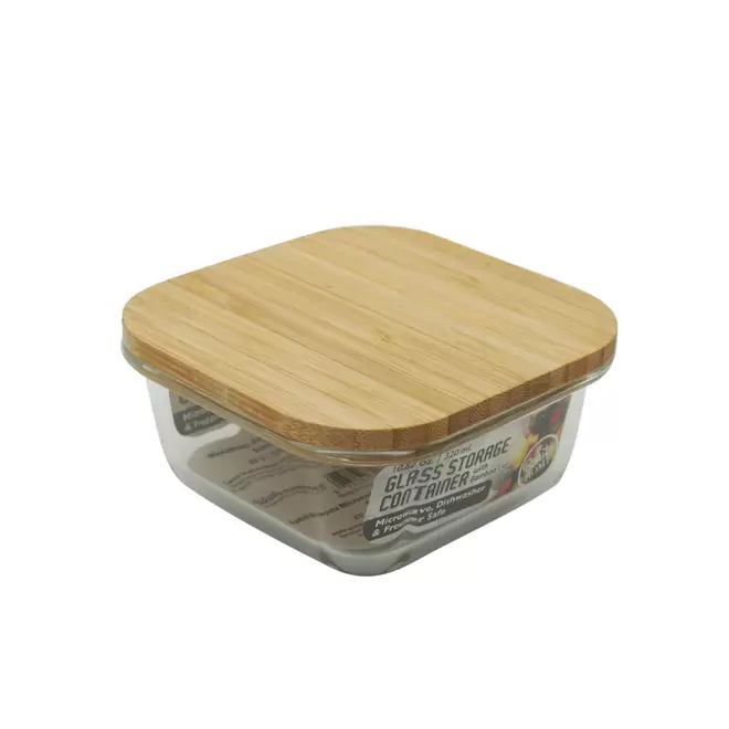 Oferta de Contenedor Hermético con Tapa de Bamboo 320ml por $89.4 en Perfect Home