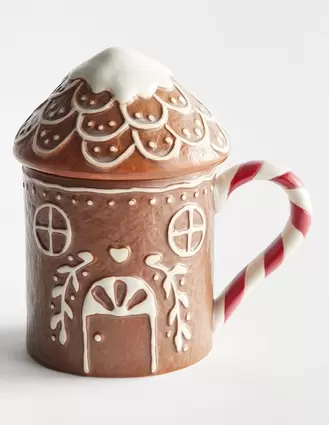 Oferta de Taza navideña conmemorativa Gingerbread House por $399.2 en Pottery Barn