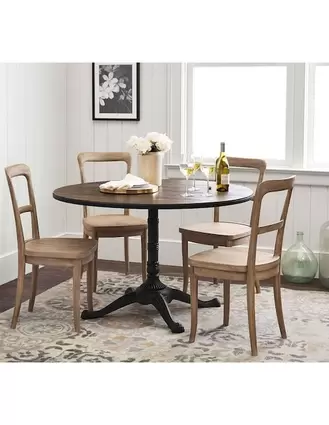 Oferta de Mesa para Comedor Rae Bistro Grande por $15999.2 en Pottery Barn