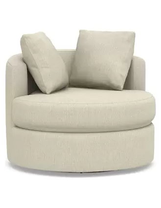 Oferta de Sillón Balboa estilo contemporáneo de tela por $36799.2 en Pottery Barn