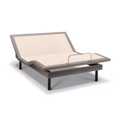 Oferta de Cama Ergo Plus Queen larga gris por $17500 en Tempur