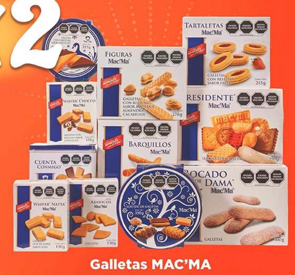 Oferta de Mac'Ma - Galletas en La Comer