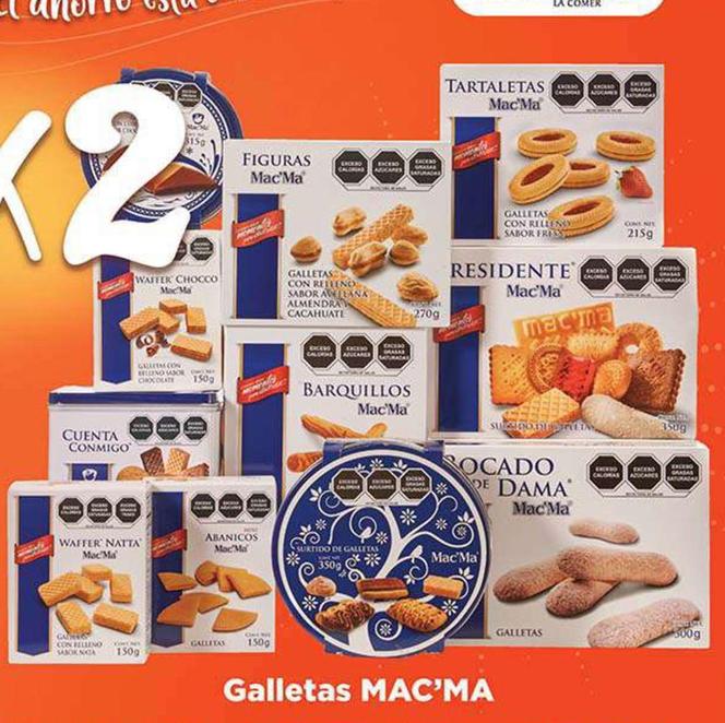 Oferta de Mac'Mà - Galletas en Fresko