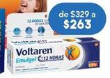 Oferta de Voltaren - Emulgel 12hrs 2.32% 100g por $263 en Farmacia San Pablo