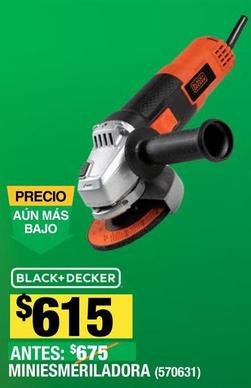 Oferta de Black and Decker - Miniesmeriladora por $615 en The Home Depot