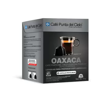 Oferta de 16 Cápsulas Americano compatibles DG Región Oaxaca por $170 en Café punta del Cielo