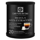 Oferta de 20 Cápsulas compatibles Express Lungo Mezcla Alta Extracción por $224 en Café punta del Cielo