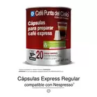 Oferta de 20 Cápsulas compatibles para preparar café express por $199 en Café punta del Cielo