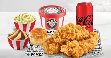 Oferta de BIG BOX XL KE TIRAS® por $205 en KFC