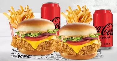 Oferta de COMBO BIG KRUNCH® PARA DOS por $329 en KFC