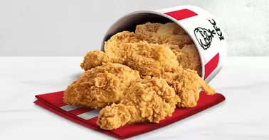 Oferta de 8 PIEZAS SOLAS por $259 en KFC