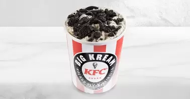 Oferta de BIG KREAM OREO 1 LITRO por $89 en KFC