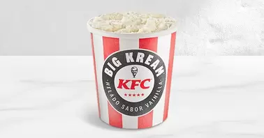 Oferta de BIG KREAM 1 LT por $69 en KFC