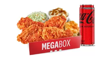 Oferta de MEGA BOX POLLO por $199 en KFC