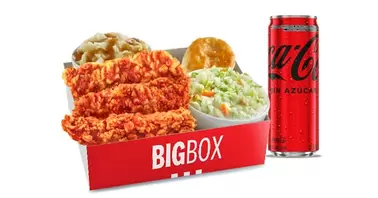 Oferta de BIG BOX KE TIRAS por $169 en KFC