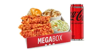 Oferta de MEGA BOX KE TIRAS por $199 en KFC