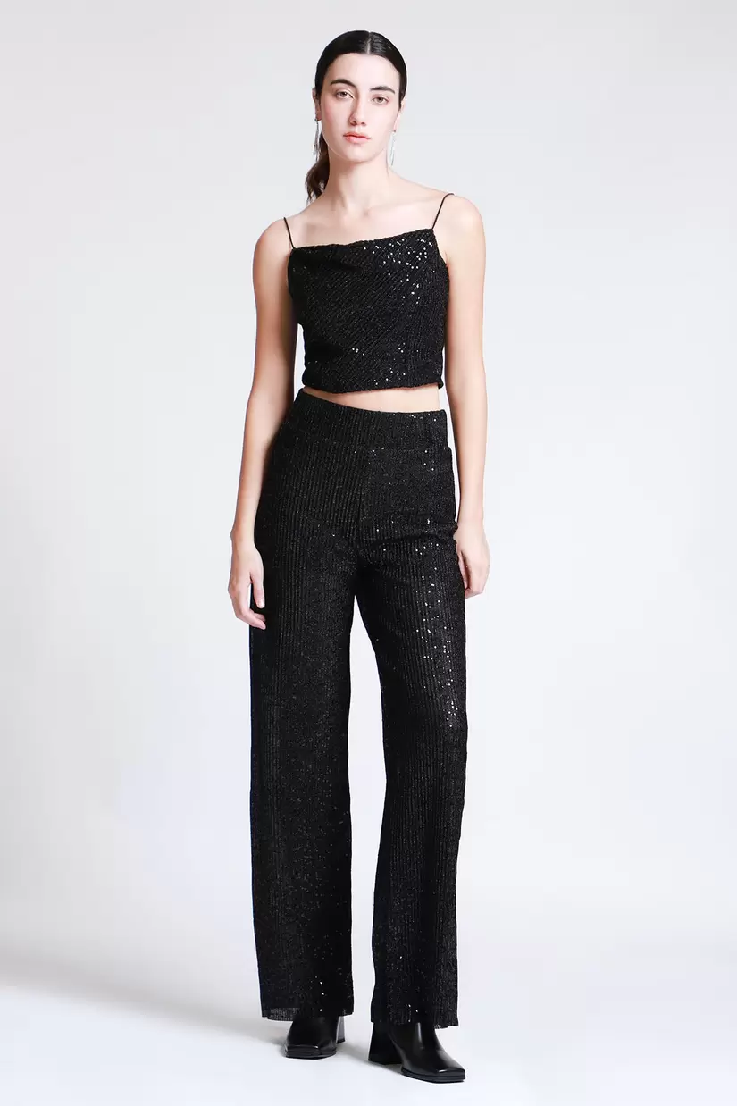 Oferta de Pantalon Recto Lentejuela por $699 en LOB