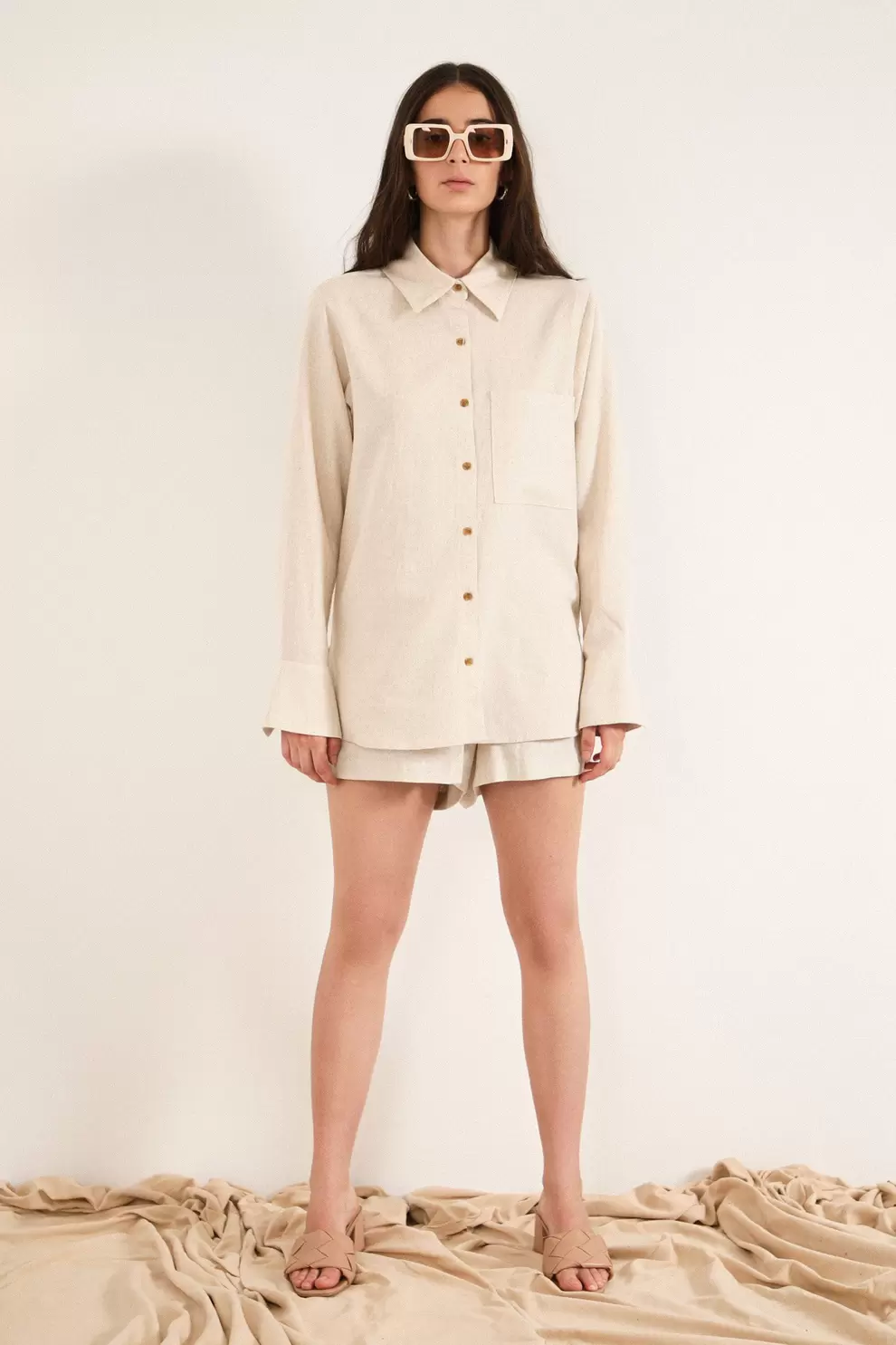 Oferta de Camisa Manga Larga Cuello Ancho por $249 en LOB