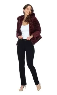 Oferta de Pantalón Recto Mujer Negro Magic Pomp 020498 por $399 en Britos Jeans