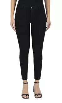 Oferta de Pantalón Skinny Justo A Tu Medida Mujer Negro 020085 por $247.2 en Britos Jeans