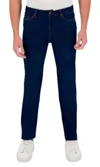 Oferta de Pantalón Slim Hombre Mezclilla Azul 803513 por $509 en Britos Jeans
