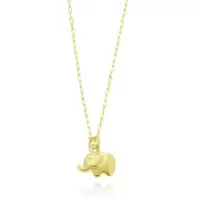 Oferta de Dije Con Cadena Elefante Oro por $3235 en Guvier