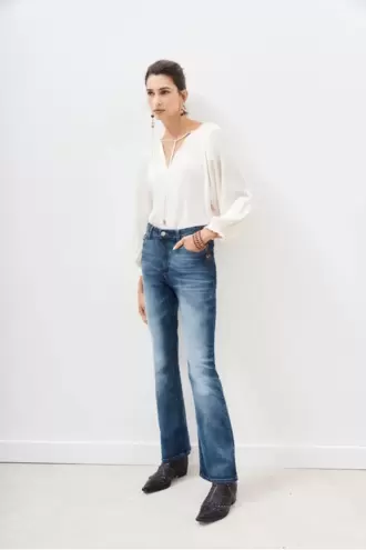 Oferta de Jeans Rapsodia Flare Azul D por $2399 en Rapsodia