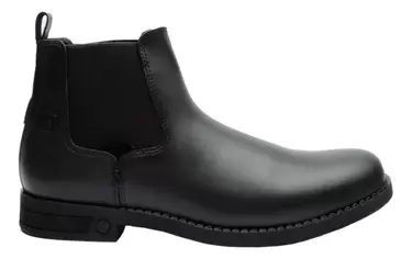 Oferta de Botas Para Hombre Nodal Negras Chelsea Casuales Fareli por $55 en Fareli