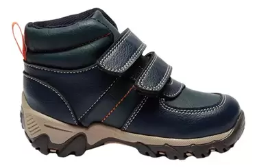 Oferta de Botín Para Niño Zapatos Casual Kuno Azul Marino Fareli por $145 en Fareli